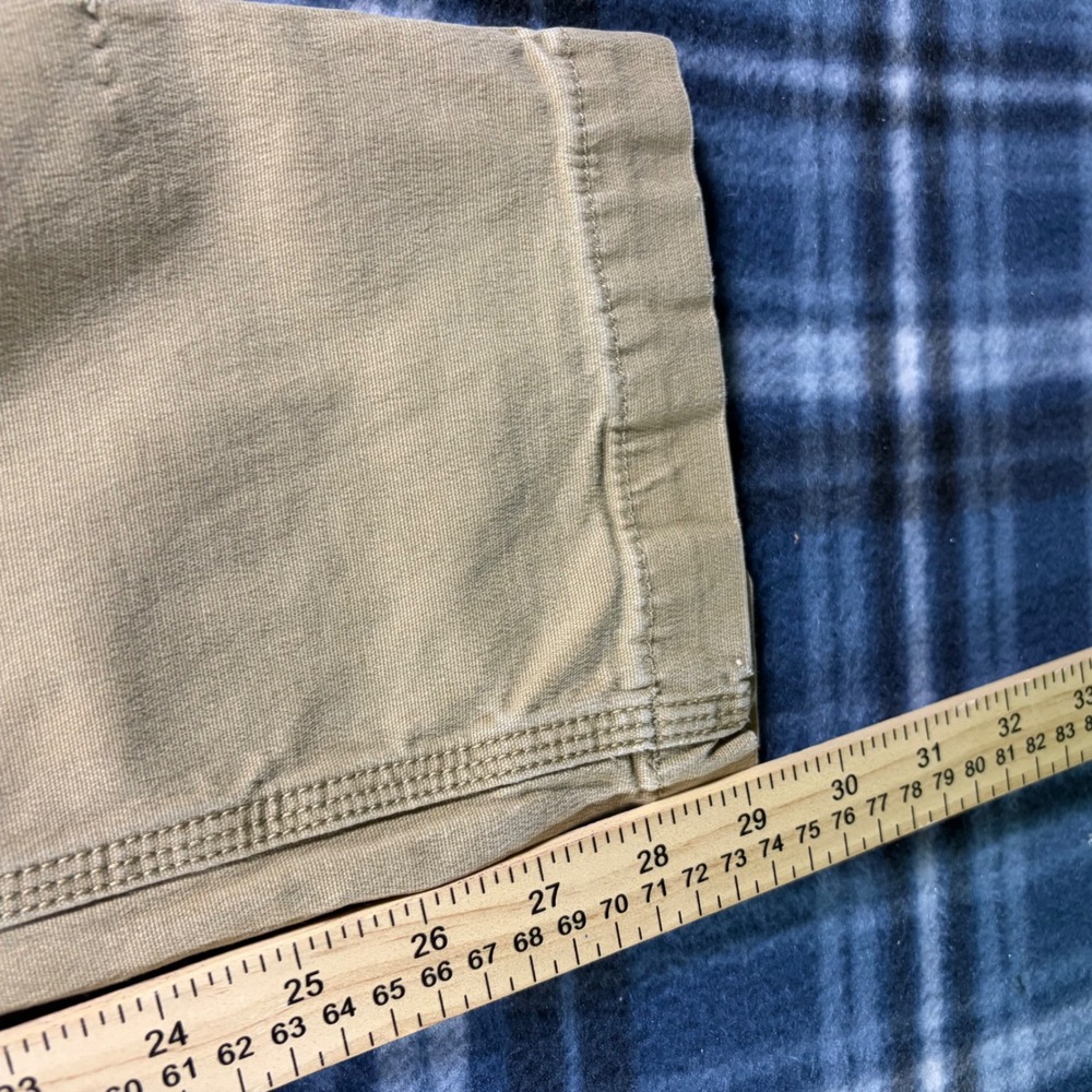 Carhartt Rugged Flex Straight Fit Canvas Work Pants Tan 33x32 102821 253 - Picture 5 of 10